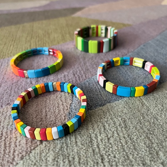 Roxanne Assoulin Rainbow Brite Bracelet Set of Three (3) - Picture 11 of 16